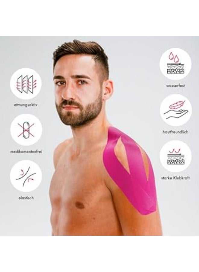 سبايدر تيك شريط سبايدرتيك لعلم الحركة. لفة برو نيتو دينكو واحدة، ٥٠ مم × ٥ أمتار، وردي - Image 3