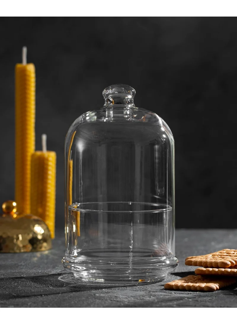 Paşabahçe Patisseria Covered Service Presentation Cookie Jar 96889