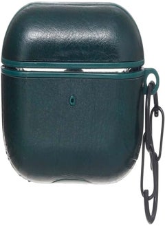 Protective leather Case For AirPods Pro/Pro 2, Green Eg-Go-188