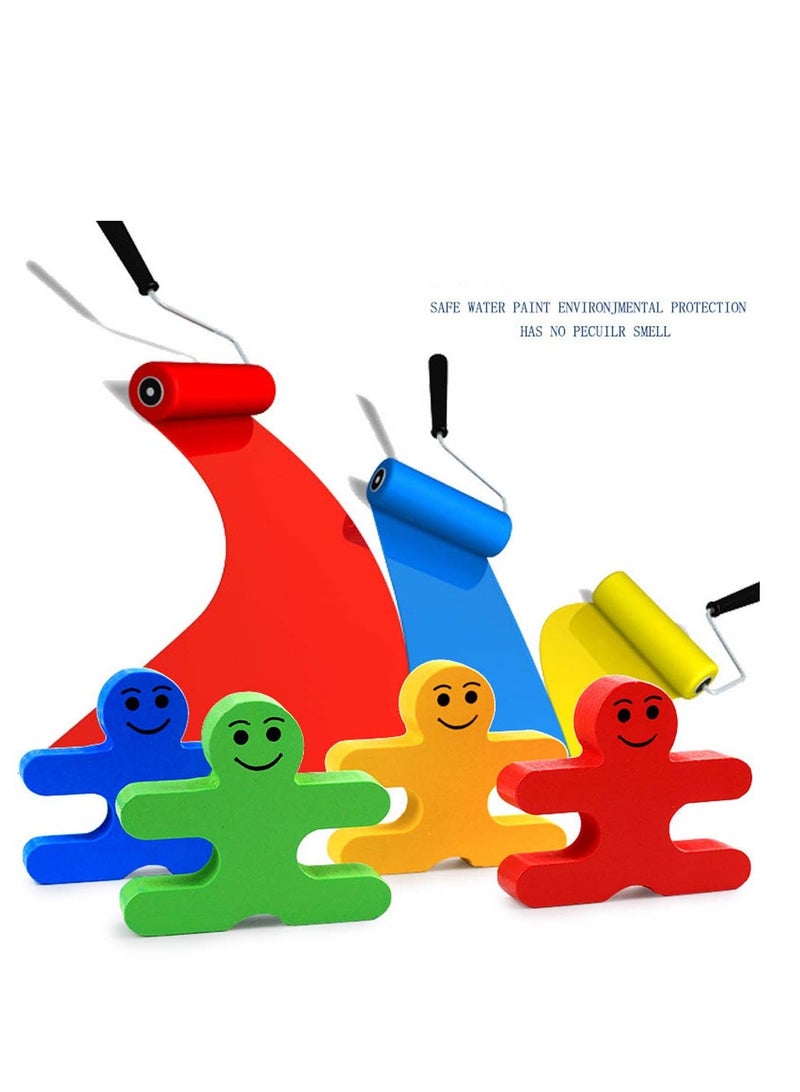 16Pcs Toddler Wooden Stacking Blocks Age 1-4 Sensory Toys Suitable Gift for Boys and Girls Birthday - Image 2