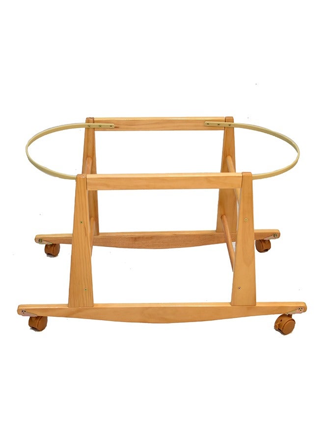 إلفي بيبي حامل هزاز سرير سلة موسى خشبي