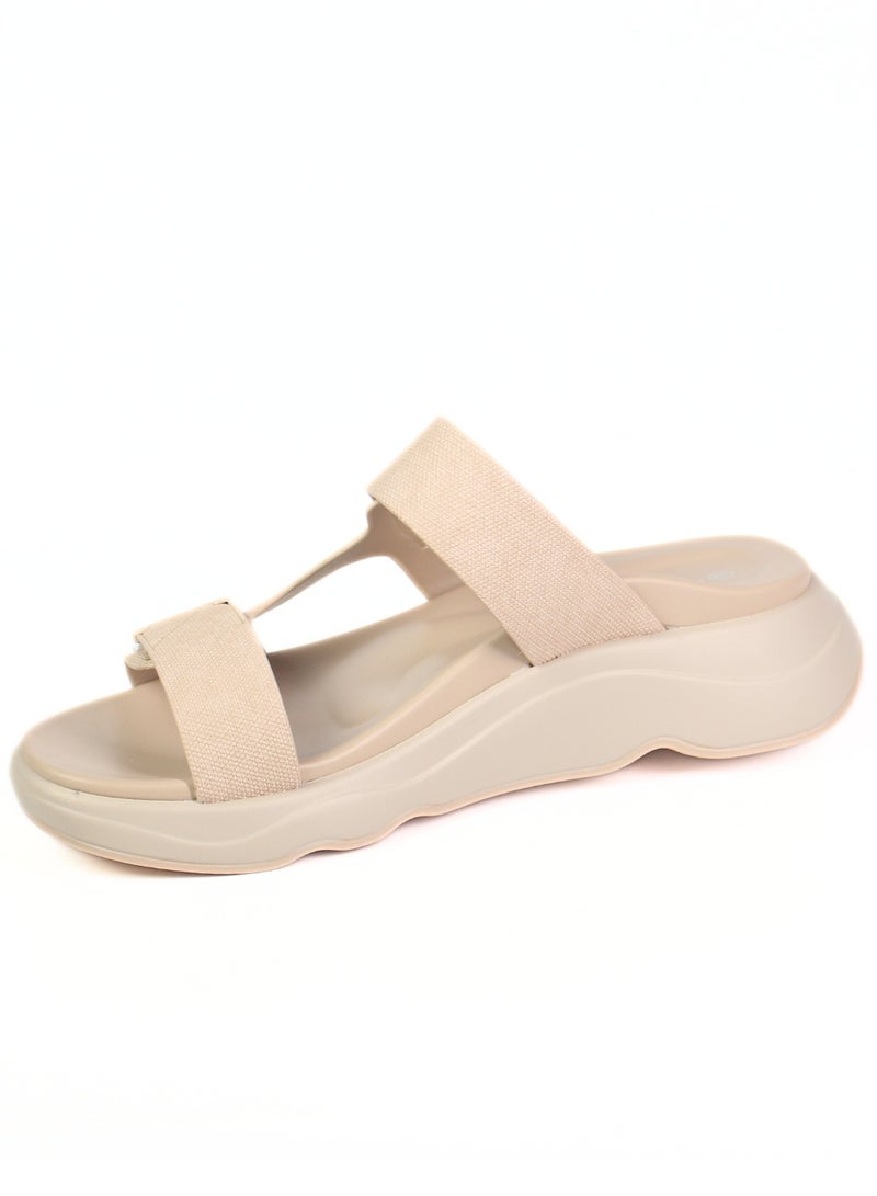 مون أمي صنادل نسائية بدون كعب سهلة الارتداء | خفيفة الوزن وأنيقة مفتوحة من الأمام للنساء والفتيات | نعل مبطن ناعم لراحة تدوم طوال اليوم | مثالية للشاطئ، السفر، والاستخدام اليومي - Image 4