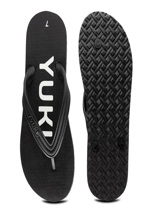 YUKI Unisex Slippers | Hawai Chappal Rubber Flip Flops Slippers, Comfortable & Ultra-Light, Waterproof Non-Slip Thong - Image 2