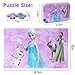 LELEMON Pretty Girl Puzzles for Kids Ages 46 Snowman 60 Piece Puzzles for Kids Ages 35Children Jigsaw Puzzles in a Metal BoxEducational Learning Puzzle Toys for Girls and Boys - Image 4