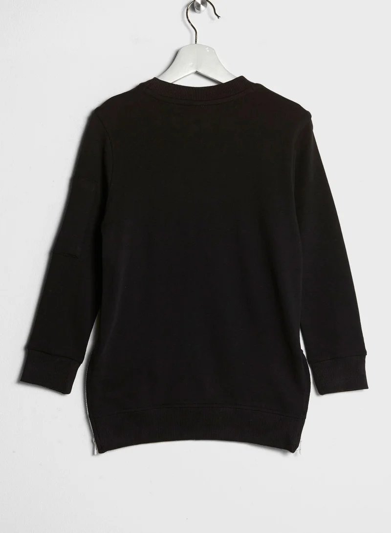 F&F Tween Zip Sweatshirt