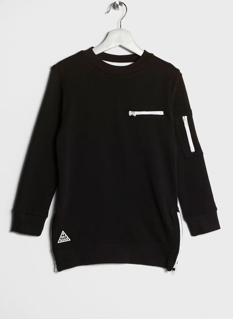 F&F Tween Zip Sweatshirt