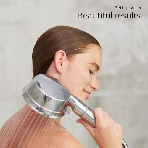 T3 Source Hand-Held Showerhead | Adjustable Hand Held Chrome Shower Head with Chlorine Filter | Mineral Filter Reduces Free Chlorine and Hydrogen Sulfide - Image 2