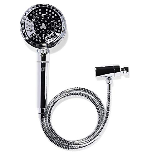 T3 Source Hand-Held Showerhead | Adjustable Hand Held Chrome Shower Head with Chlorine Filter | Mineral Filter Reduces Free Chlorine and Hydrogen Sulfide - Image 1