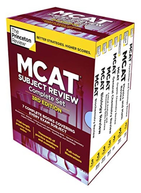 Princeton Review Mcat Subject Review Complete Box Set by Princeton Review Paperback