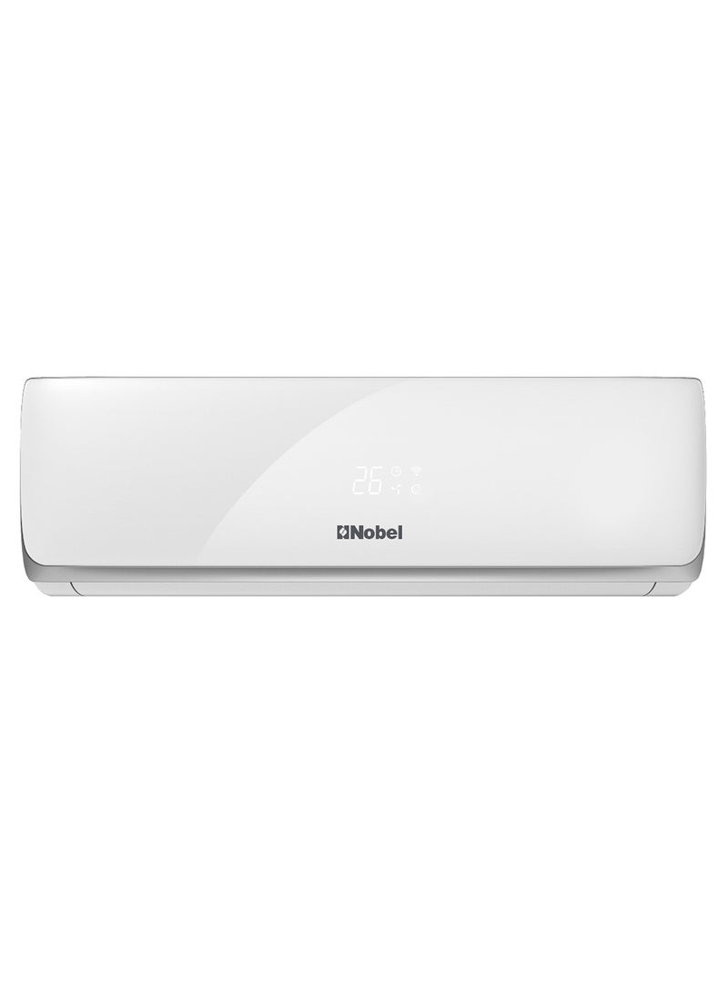 Nobel Split AC 18000 BTU R410 Gas Inverter T3 NSAC18VTL White - Image 1