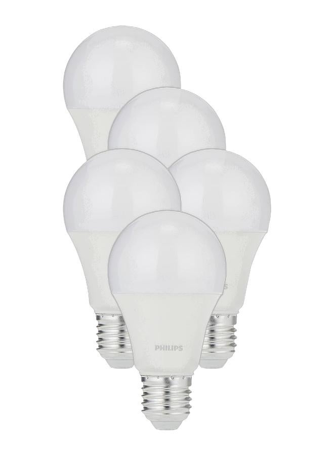Philips LED Bulb 9W E27 3000K 230V, Warm White (Pack of 5) - Image 1