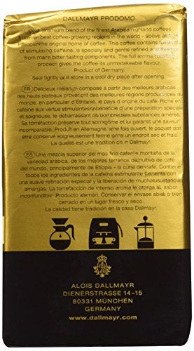 Dallmayr Coffee Grnd Prodomo,gold,8.8 Ounces - Image 3
