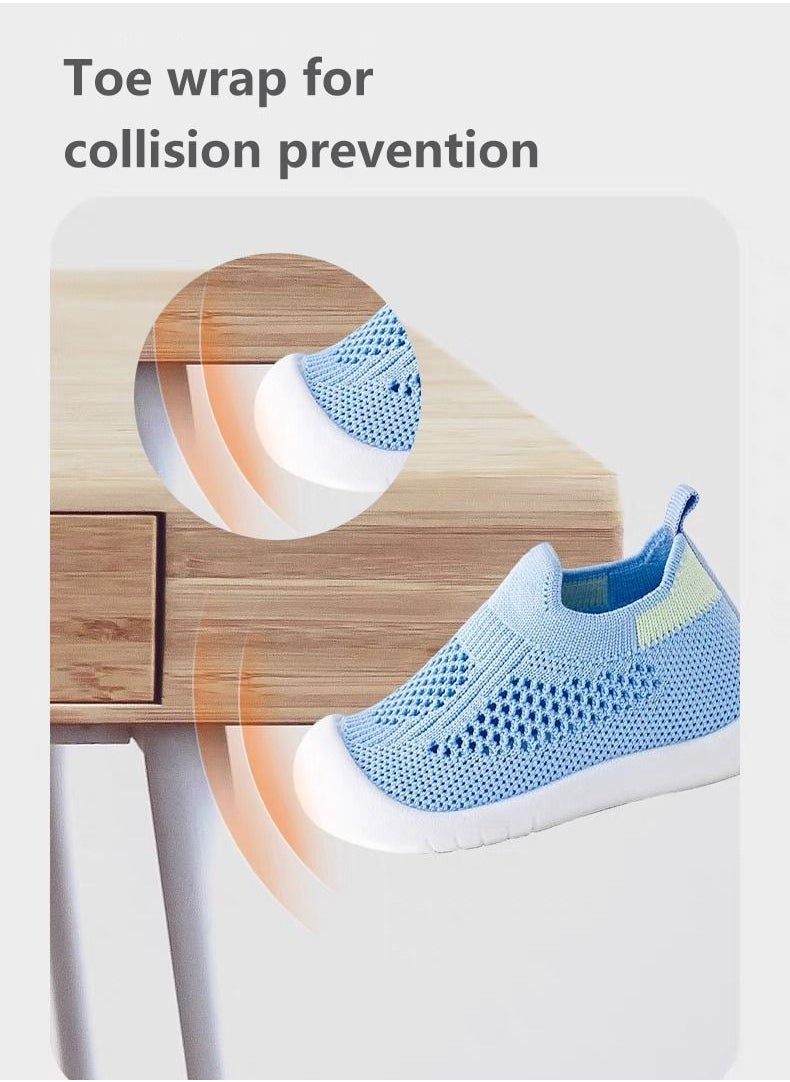 Generic - Trainers for Infant Toddler Boys Girls Shoes Breathable Mesh Soft Sole Lightweight Safer Non-Slip Toddler Sneakers Baby First Walking Shoes 6 - 36 Months - Image 1