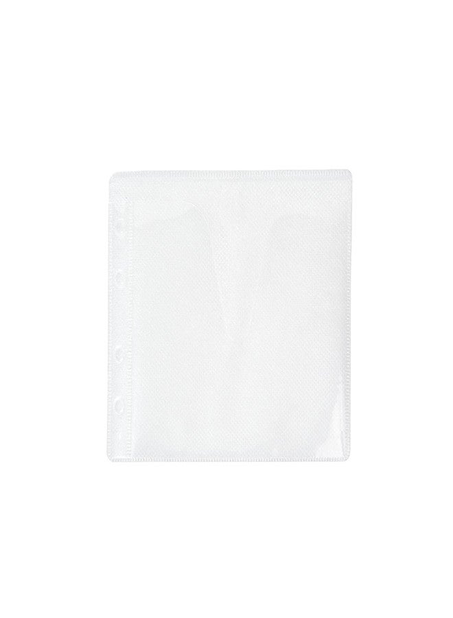 Progo White CD, DVD and Blu-Ray Disc Double-Sided Plastic Sleeves with Non-Woven Fabric for CD, DVD and BluRay Disc Storage, Refill Insert CD Wallets, 100 Pack (200 pcs Discs Capacity). - Image 1