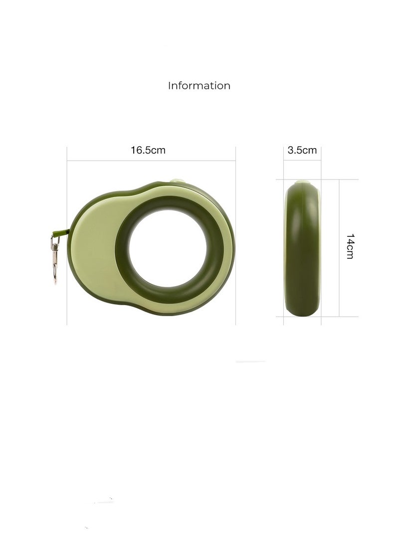 3.5m Retractable Dog Leash with Led Light, Walking Dog Leash Cat Leash for Small Medium Dog Accessories Up to 12Kg, Anti-Slip Handle, Durable and Reliable - Image 3