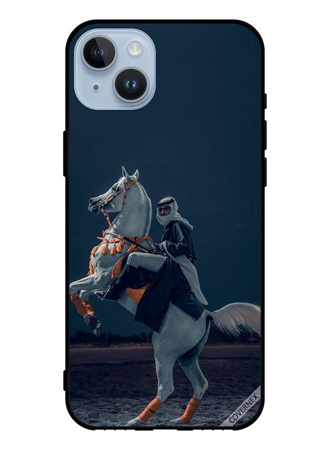 Covernex Protective Case Cover For Apple iPhone 14 Plus Young Man On Horse - Image 1