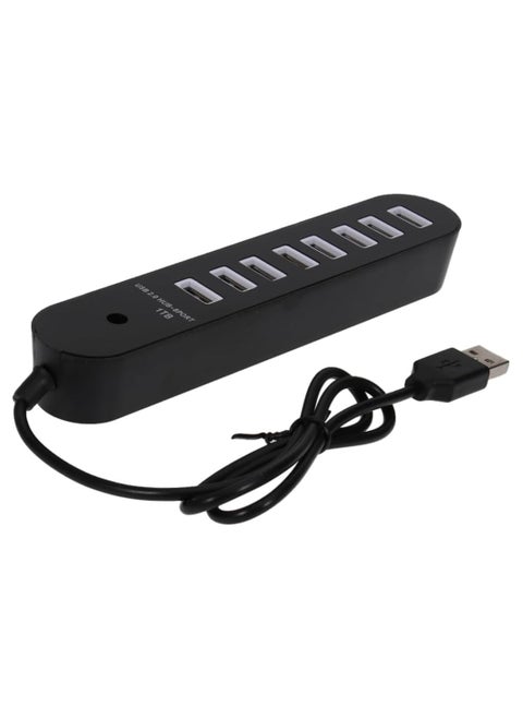 مشترك USB متعدد 8 منافذ – شحن سريع وآمن لأجهزة متعددة – تصميم أنيق ومتين