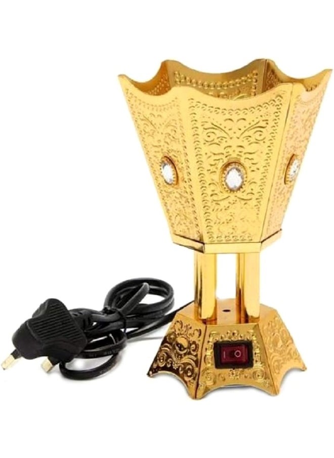 AL MADINA Al Madina Alsaqer Electric Bakhoor Burner Mabkhara Madhkhan Oud Burner Incense Bakhoor Burner  Colour  - Image 1