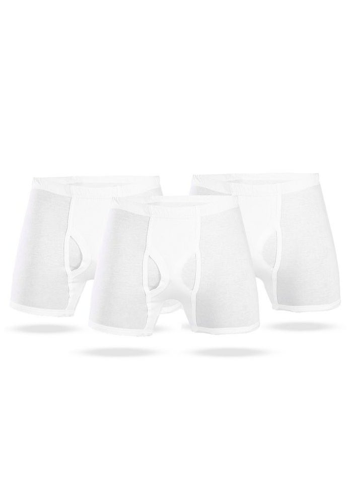 embrator Pack of 3 Combed 100% Cotton Short Underwear for Men  - Image 1