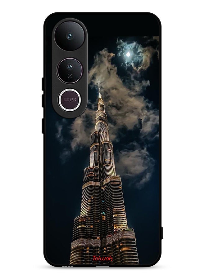 Tolwak Vivo V50 Lite Protective Case Cover Burj Khalifa In Night