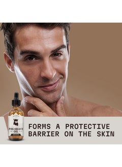 Striking Viking Pre Shave Oil For Menshaving Oil (3.3 Oz) Unscentedsafety Razor Men Shave Oilsmooth & Enhanced Glideprotective Shave  - Image 4