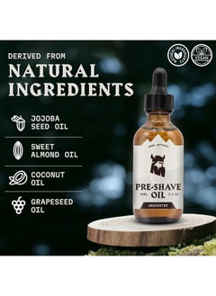 Striking Viking Pre Shave Oil For Menshaving Oil (3.3 Oz) Unscentedsafety Razor Men Shave Oilsmooth & Enhanced Glideprotective Shave  - Image 2
