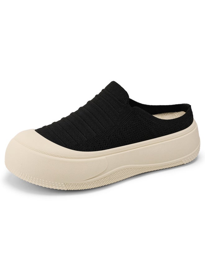 Shoes Women's Summer Thick-soled Slippers Comfortable Casual Shoes For Lazy Shoes Fashionable All-match High-height Shoes Baotou Slippers