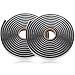 TAGLLY Butyl Sealant Tape 13Ft Butyl Rubber Sealant Headlight Glue Sealant Rope for Automotive Car RV Marine for Installing Car Part Windows Doors and Windshield etc 2 Pack - Image 2
