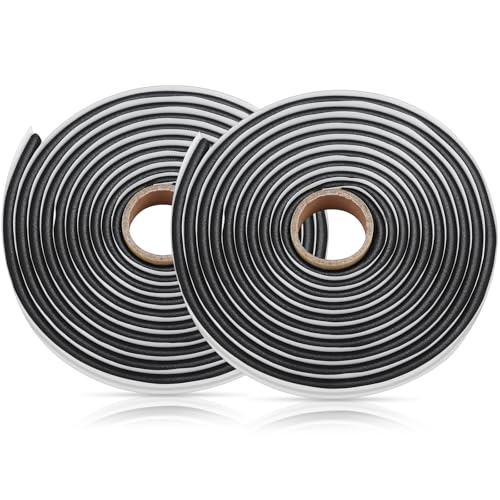 TAGLLY Butyl Sealant Tape 13Ft Butyl Rubber Sealant Headlight Glue Sealant Rope for Automotive Car RV Marine for Installing Car Part Windows Doors and Windshield etc 2 Pack - Image 1