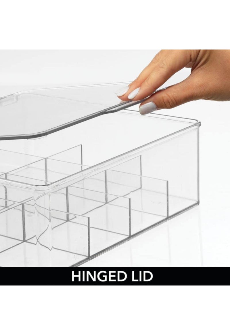 Excefore Stackable Plastic Tea Bag Organizer, Packets, Pouches Fridge Organizers - Image 3