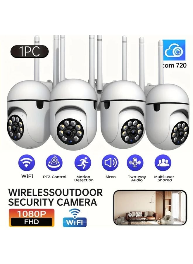 JOOAN 1080P Wireless WiFi Security Camera With 32G Card Pan Tilt Color Night Vision Two Way Audio Motion Tracking Indoor Outdoor - Image 2