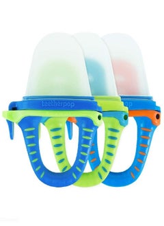 teetherpop teetherpop Teething Toys for Babies, Fillable, Freezable Baby Teethers, Fill with Breastmilk, Purees, Water, Smoothies, Juice & More (3 Pack)  - Image 5