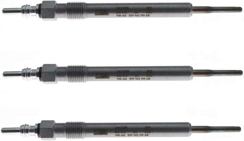 diesel heater glow plug Compatible With Seat For Alhambra 2006 2007 2008 2009 2010 For Altea 2003-2004 Diesel Glow Plugs Repair Kit 95817032090 03L963319B(3pcs) - Image 2