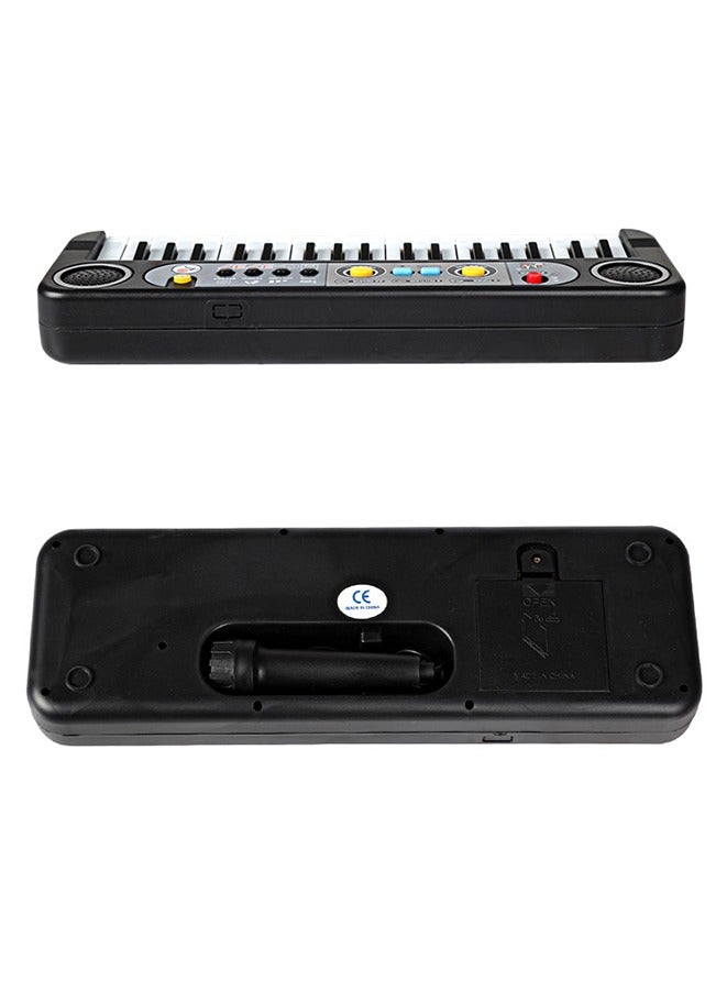 37-Key Portable Electronic Organ with Microphone - Perfect for Piano Music Teaching, Birthday Gifts for Boys & Girls Ages 3-8 - Image 4