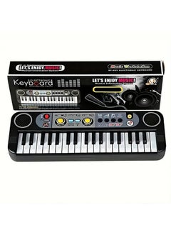 Generic 37-Key Portable Electronic Organ with Microphone - Perfect for Piano Music Teaching, Birthday Gifts for Boys & Girls Ages 3-8  - Image 1