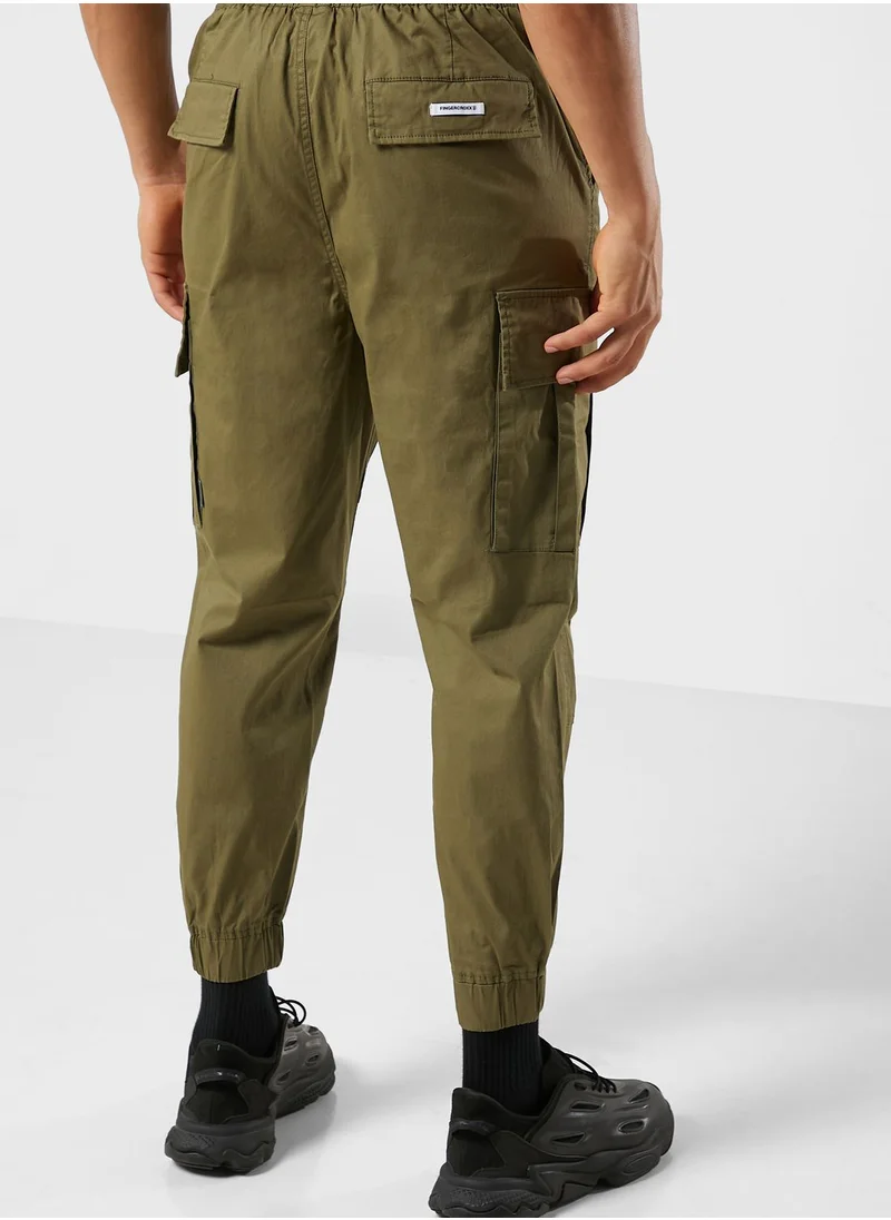 FINGERCROXX Logo Pants