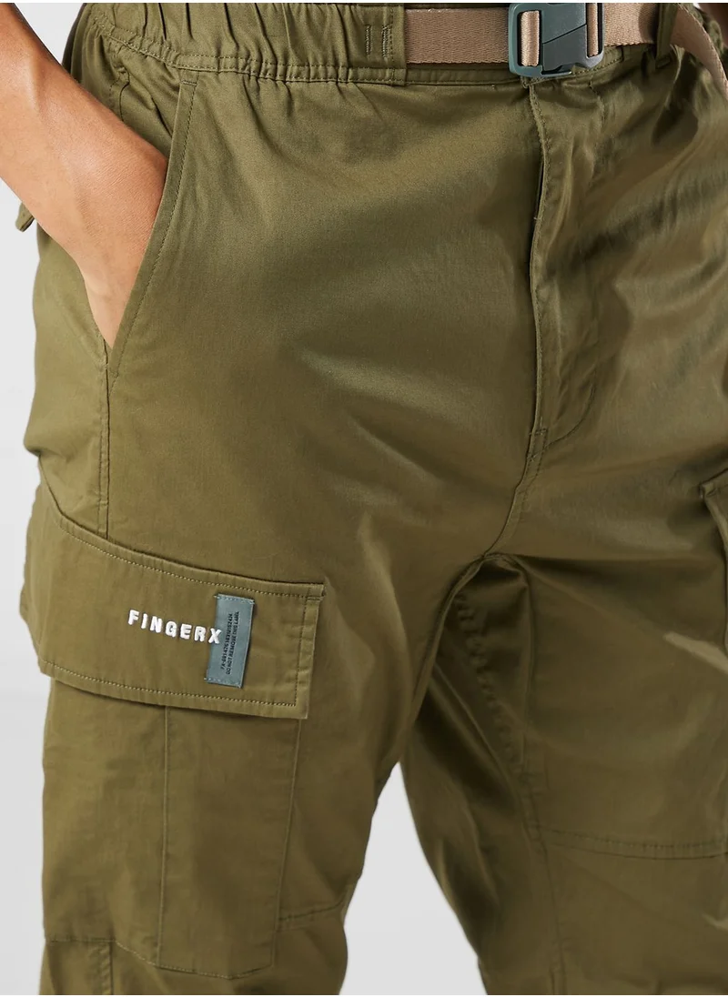 FINGERCROXX Logo Pants