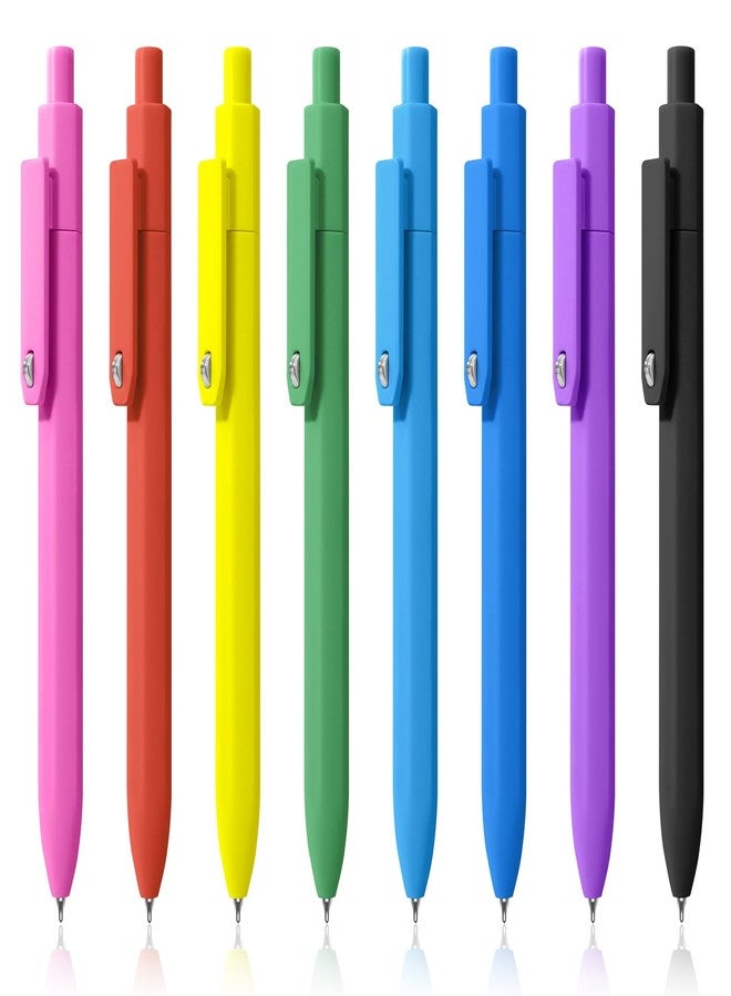 Piochoo Pens, 0.5mm Black Ink Gel Pens, Quick Dry No Smudge, Smooth Writing Comfortable Grip Pen for Journaling and Note Taking, Cute Aesthetic Best Gifts for Women Nurses Teachers - Image 1