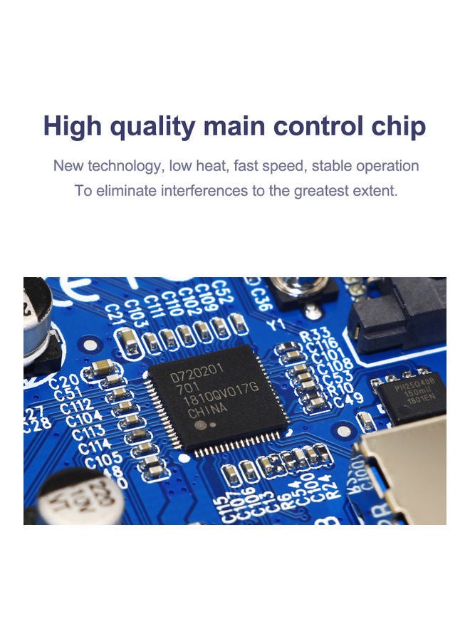 NIBEMINENT 4-Port USB Expansion Converter Card Power Supply Module Multicolour - Image 3