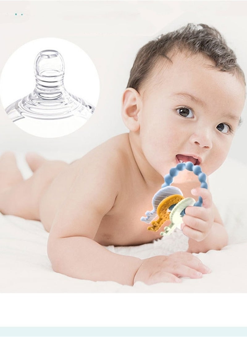 Baby food grade silicone teether bracelet key chewing music soothing molar stick teeth grinding artifact - Image 4