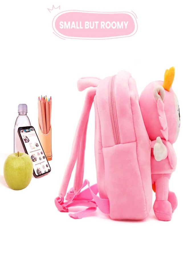 فرانتك حقيبة ظهر مدرسية للأطفال من فرانتيك سوفت كيوت، ذات حجرة واحدة، مناسبة للنزهات (FullBody_Pink_Figurature_24_B)، سعة 4 لترات - Image 2