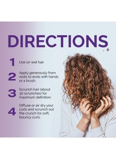 Curl Keeper Original Curl Keeper Anti-Frizz Curl Defining Hair Styler (12 Oz) - Lightweight Curl Definer Liquid Gel for All Weather Conditions - Wavy & Curly Hair Products for Women (Cream Alternative)  - Image 5