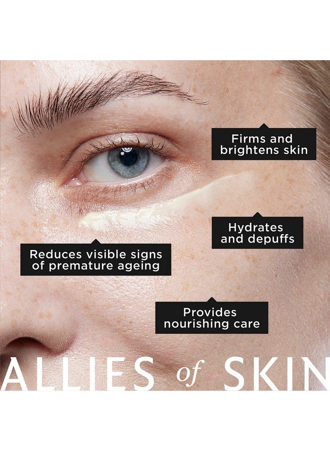 ألايس أوف سكن كريم الببتيدات والأوميغا لشد العين: فيتامين C باكوتشيول سيراميد. للهالات السوداء والتجاعيد والانتفاخات. مكافحة الشيخوخة. يشد ويضيء منطقة تحت العين 0.5 أونصة / 15 مل - Image 2