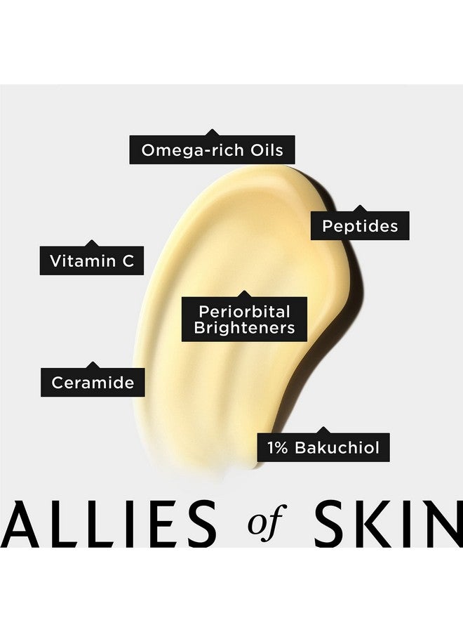 ألايس أوف سكن كريم الببتيدات والأوميغا لشد العين: فيتامين C باكوتشيول سيراميد. للهالات السوداء والتجاعيد والانتفاخات. مكافحة الشيخوخة. يشد ويضيء منطقة تحت العين 0.5 أونصة / 15 مل - Image 3