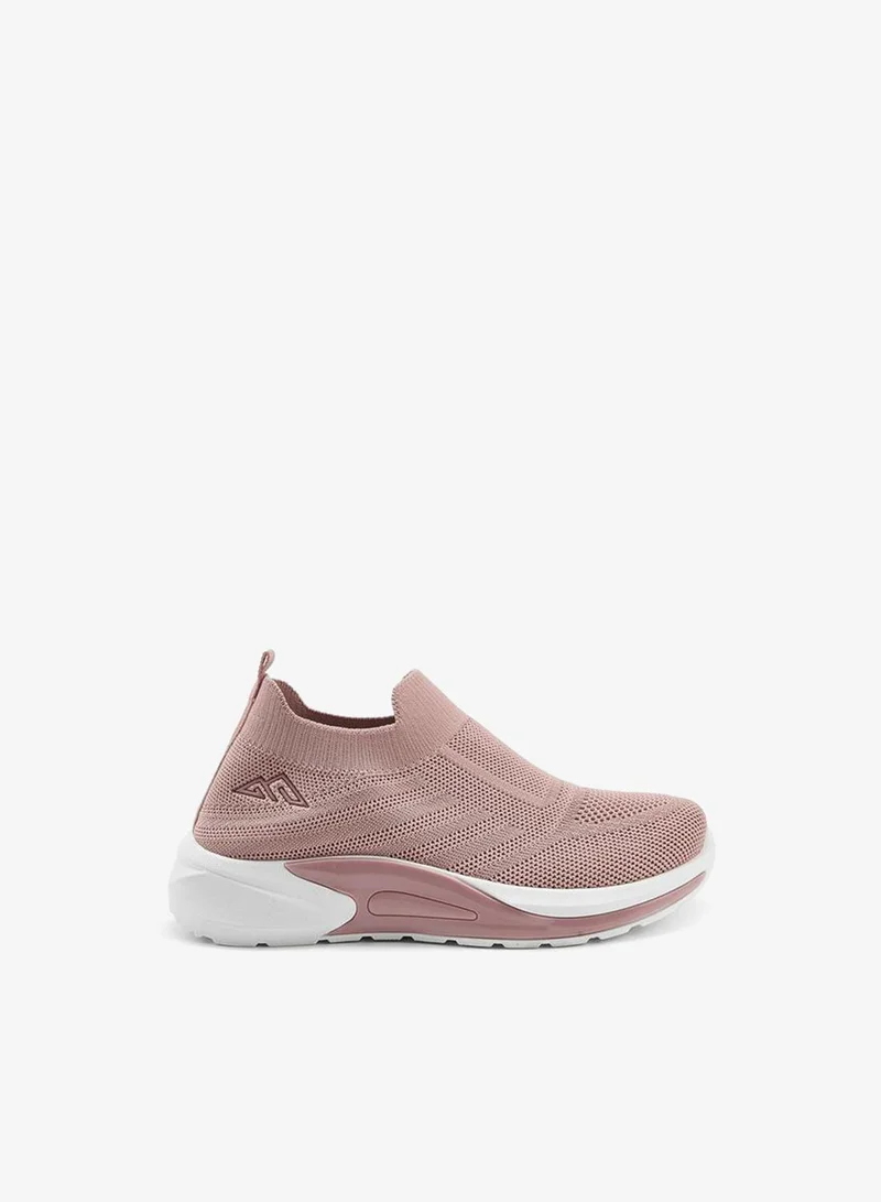 شو اكسبرس Textured Slip-On School Sports Shoes With Pull Tab