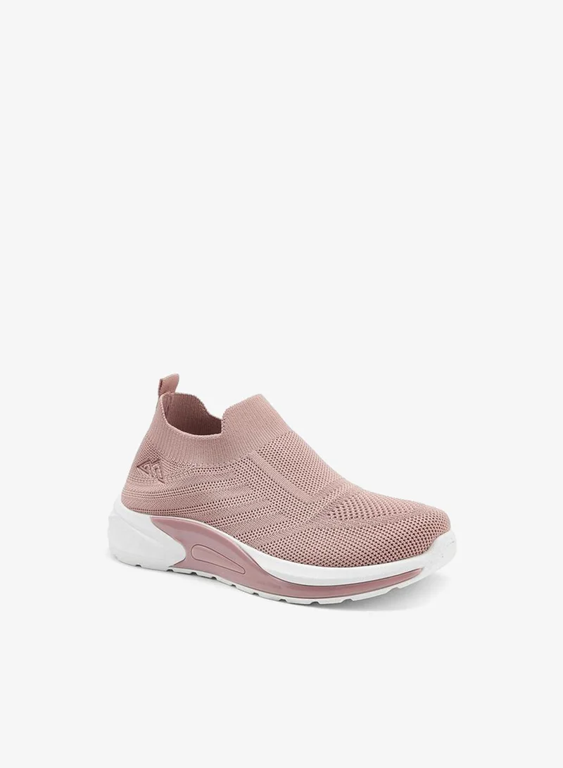 شو اكسبرس Textured Slip-On School Sports Shoes With Pull Tab