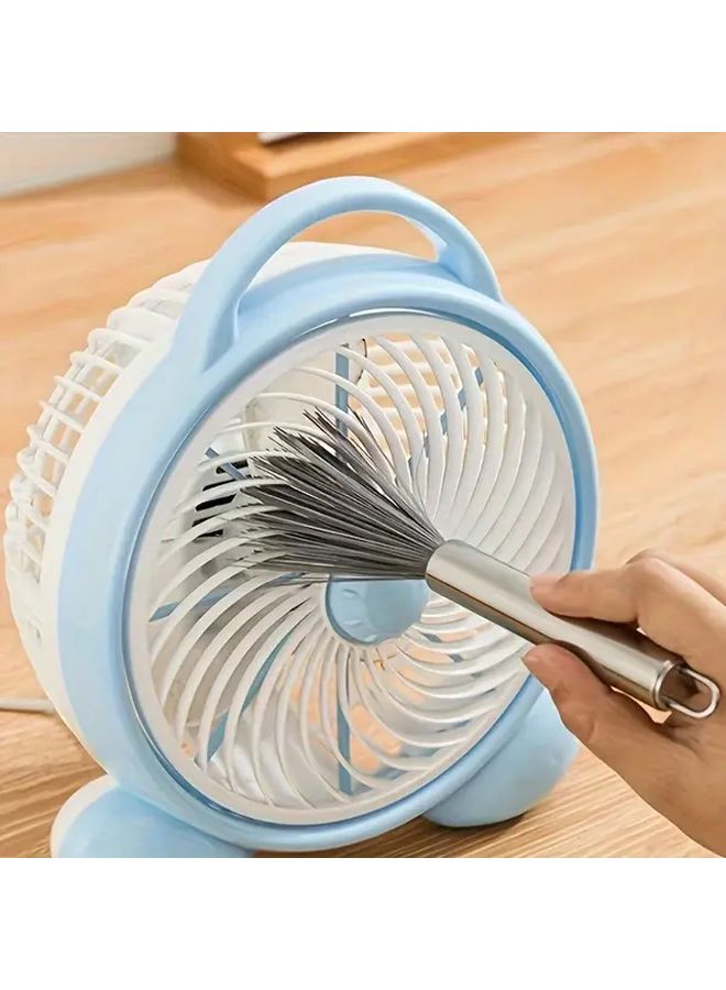 Multi Purpose Brush Long Handle Hanging Cleaning Brush For Bathroom Kitchen Furniture - Image 1
