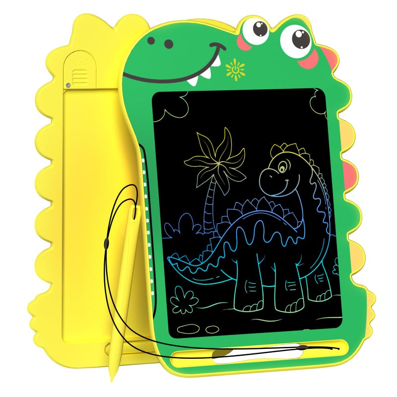 BKM LCD Writing Tablet for Kids Educational Toddler Toys Colorful Doodle Board Drawing Tablet with Screen Lock Erase Button Dinosaur Toys for Ages 38 Birthday Gifts for Boys Girls85 inch - Image 2