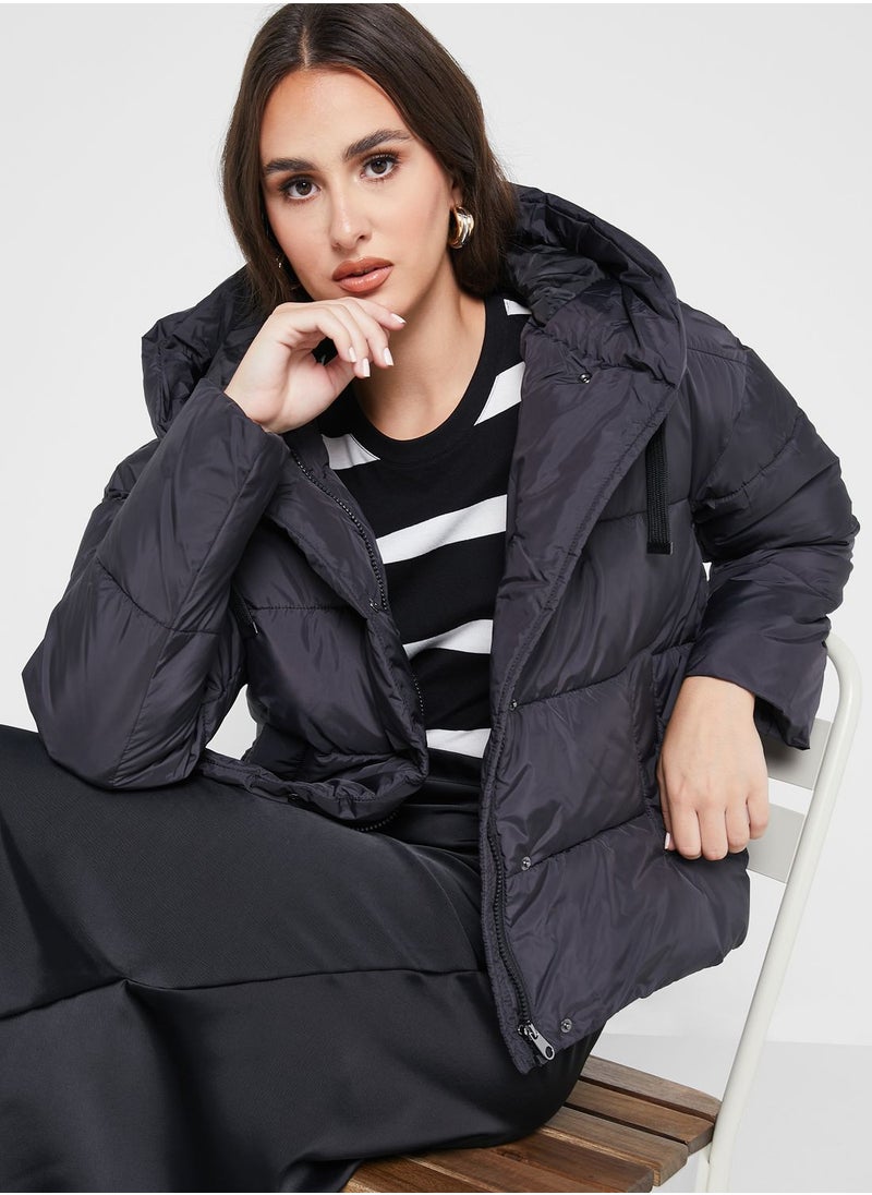 VERO MODA - Hooded Puffer Jacket - Image 1
