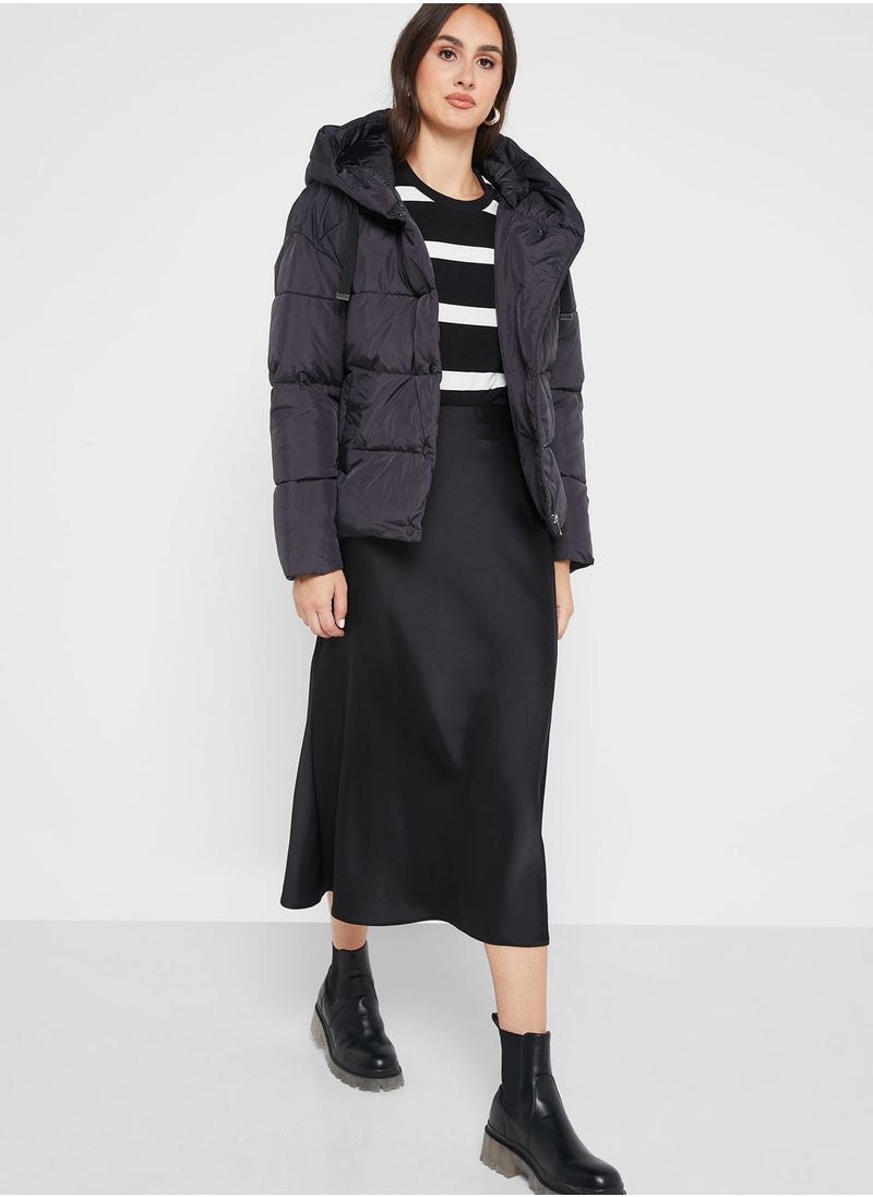 VERO MODA - Hooded Puffer Jacket - Image 1
